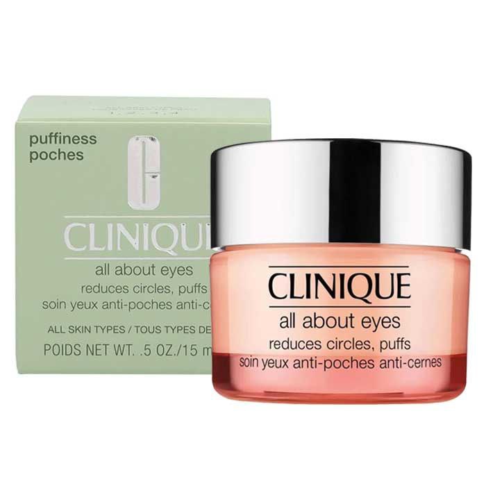 کرم دور چشم کلینیک مدل All About Eyes آبرسان و ضد پف دور چشم