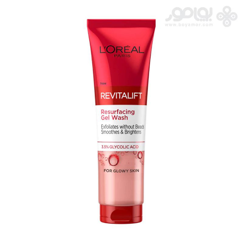 ژل شستشوی صاف کننده و ضد پیری لورال رویتالیفت حجم 150 میل